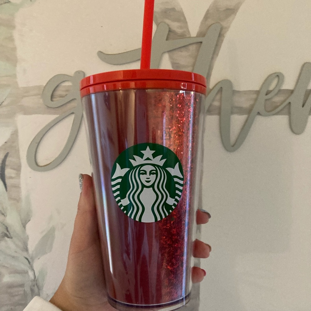 Starbucks 2020 holiday Color block red grande